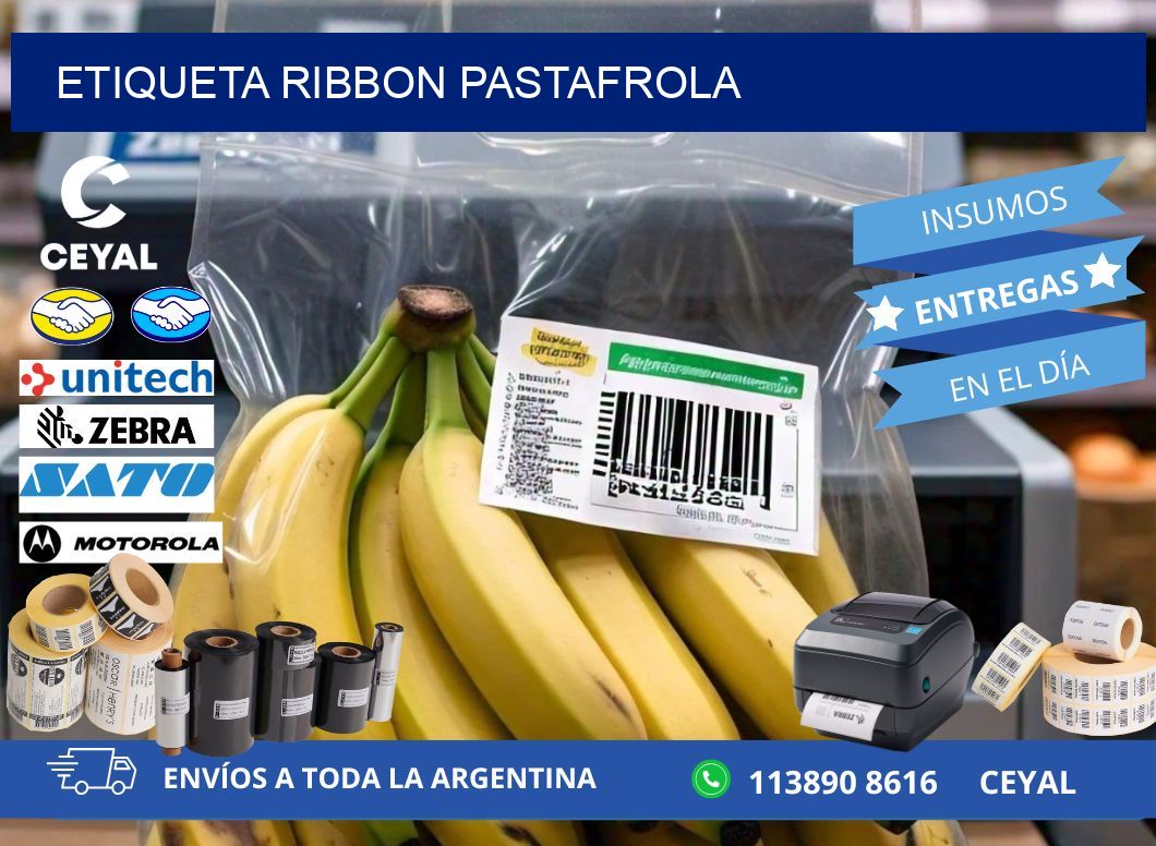 ETIQUETA RIBBON PASTAFROLA