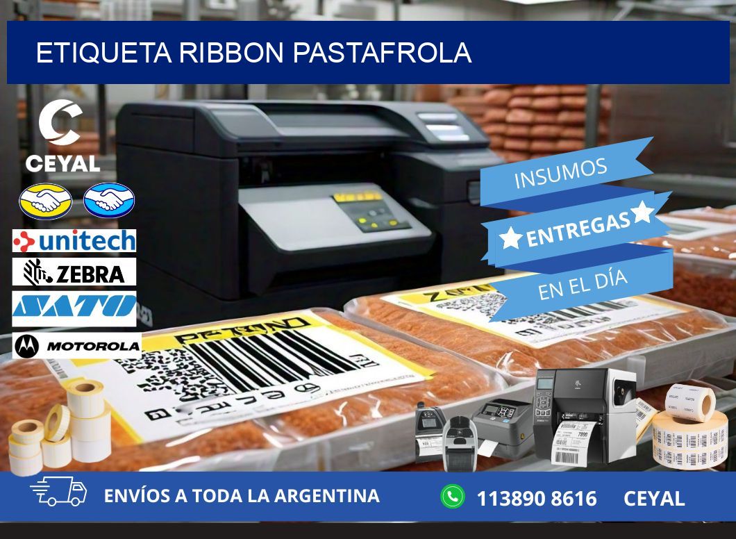 ETIQUETA RIBBON PASTAFROLA