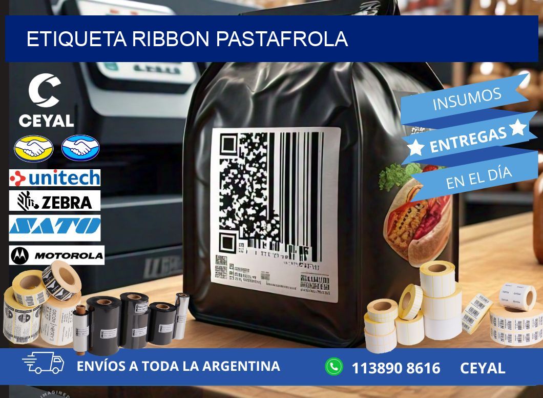 ETIQUETA RIBBON PASTAFROLA