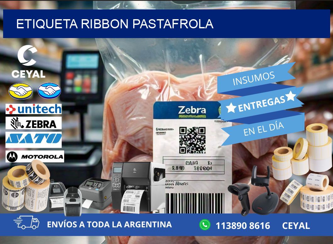 ETIQUETA RIBBON PASTAFROLA