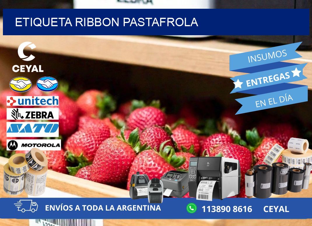 ETIQUETA RIBBON PASTAFROLA