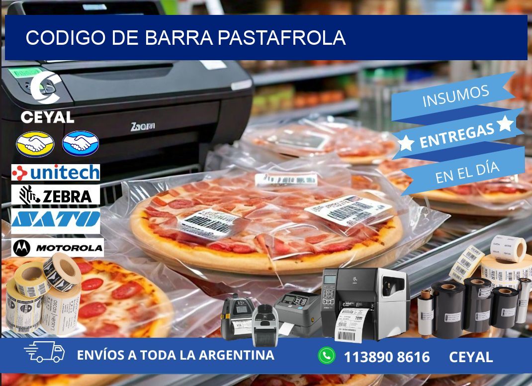 codigo de barra PASTAFROLA