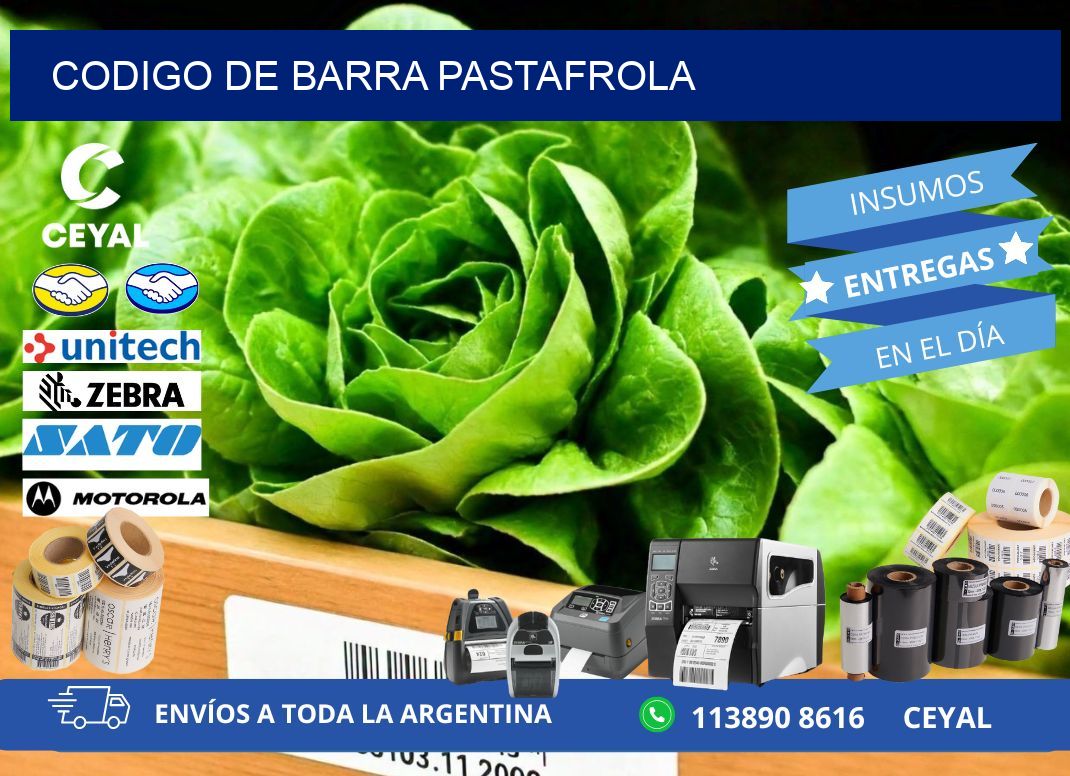 codigo de barra PASTAFROLA