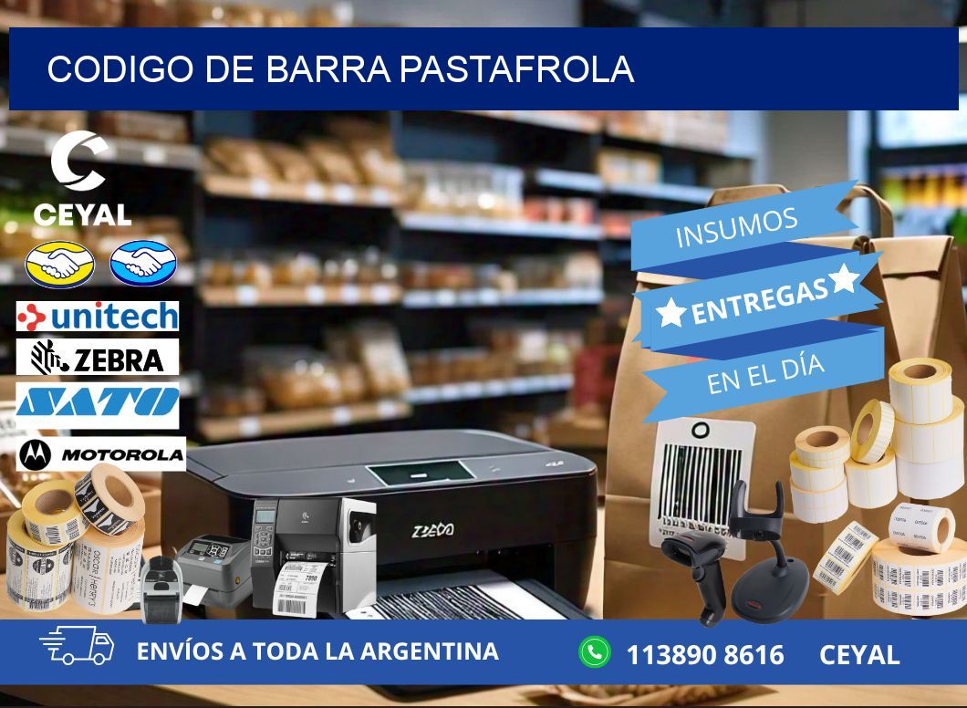 codigo de barra PASTAFROLA