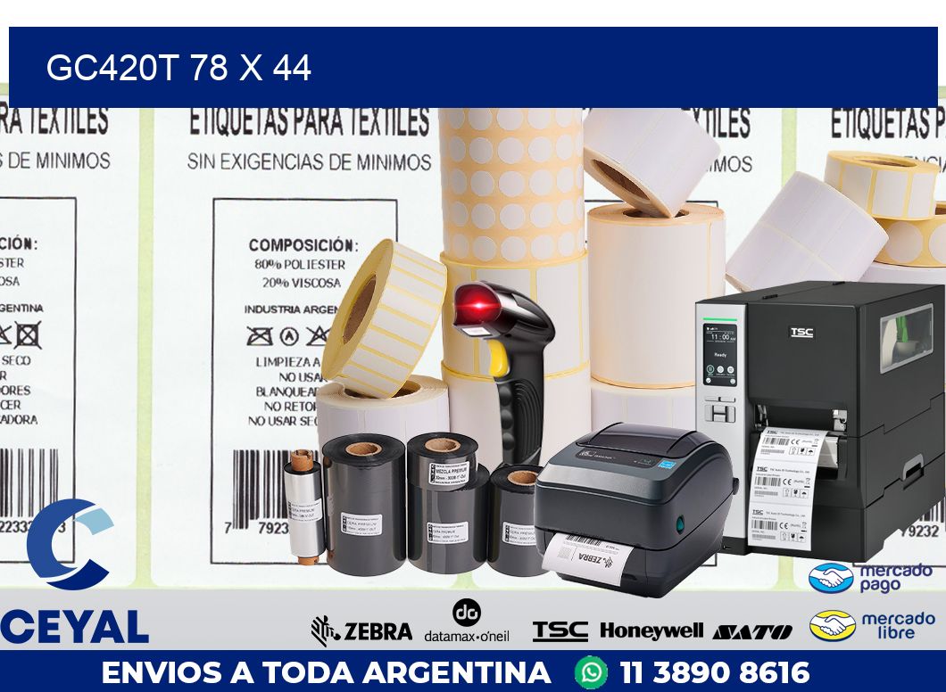 GC420T 78 x 44