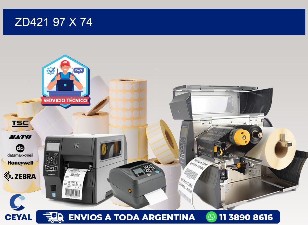 ZD421 97 x 74