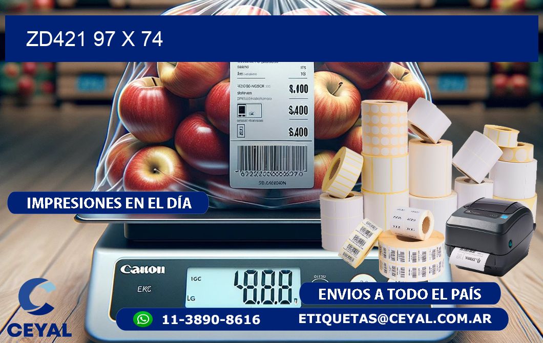 ZD421 97 x 74