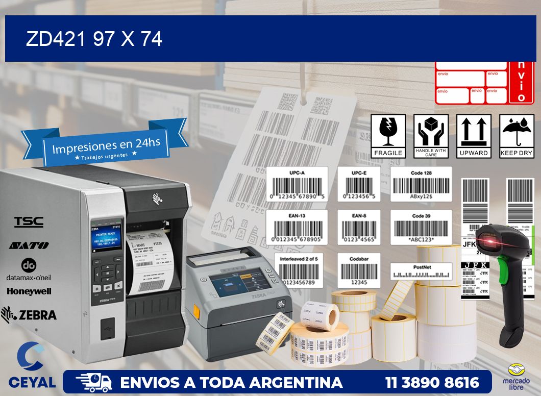 ZD421 97 x 74
