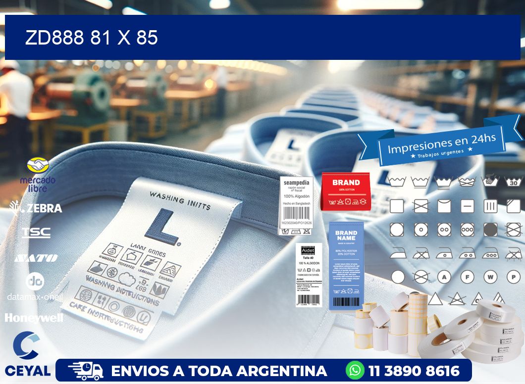 ZD888 81 x 85