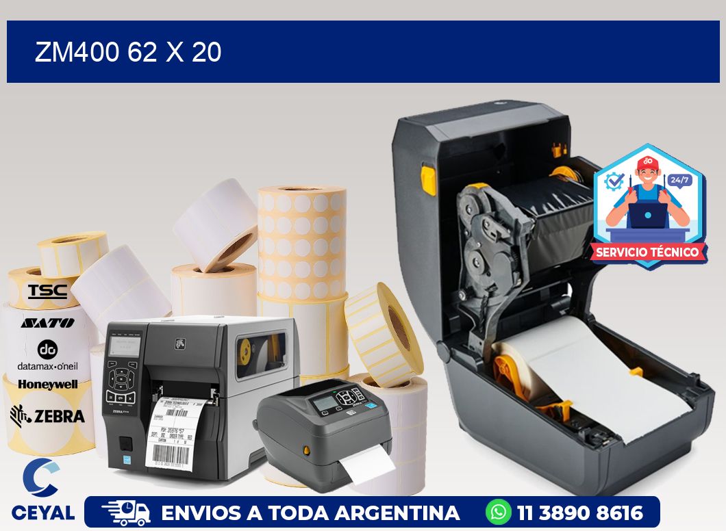 ZM400 62 x 20