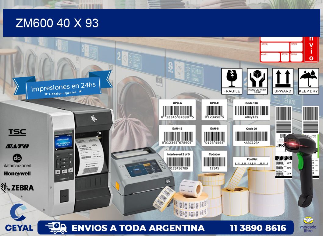 ZM600 40 x 93