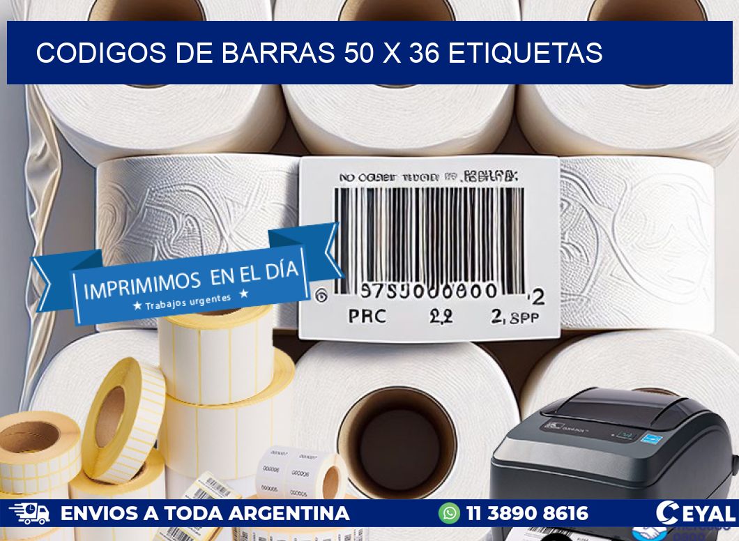 codigos de barras 50 x 36 etiquetas