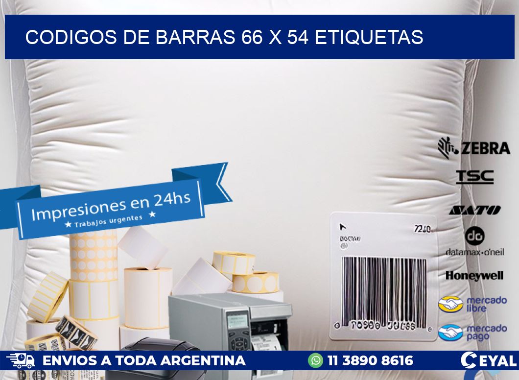 codigos de barras 66 x 54 etiquetas