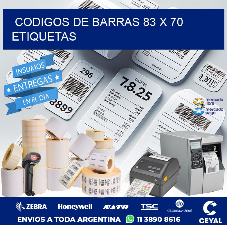 codigos de barras 83 x 70 etiquetas