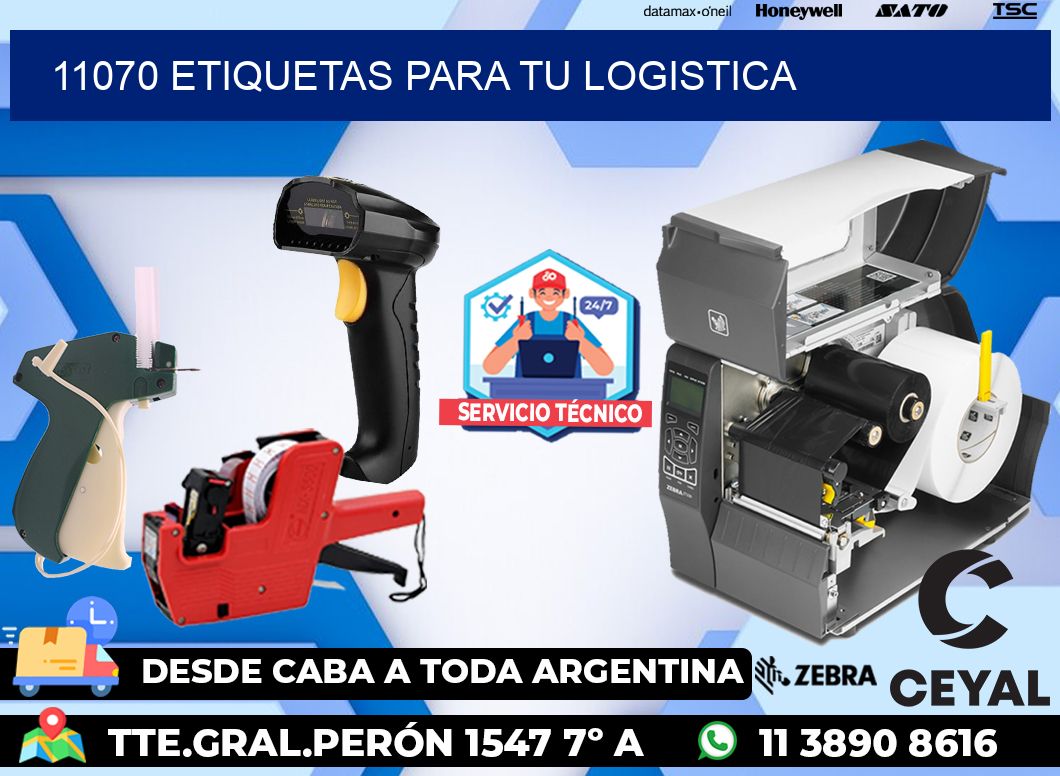 11070 etiquetas para tu logistica