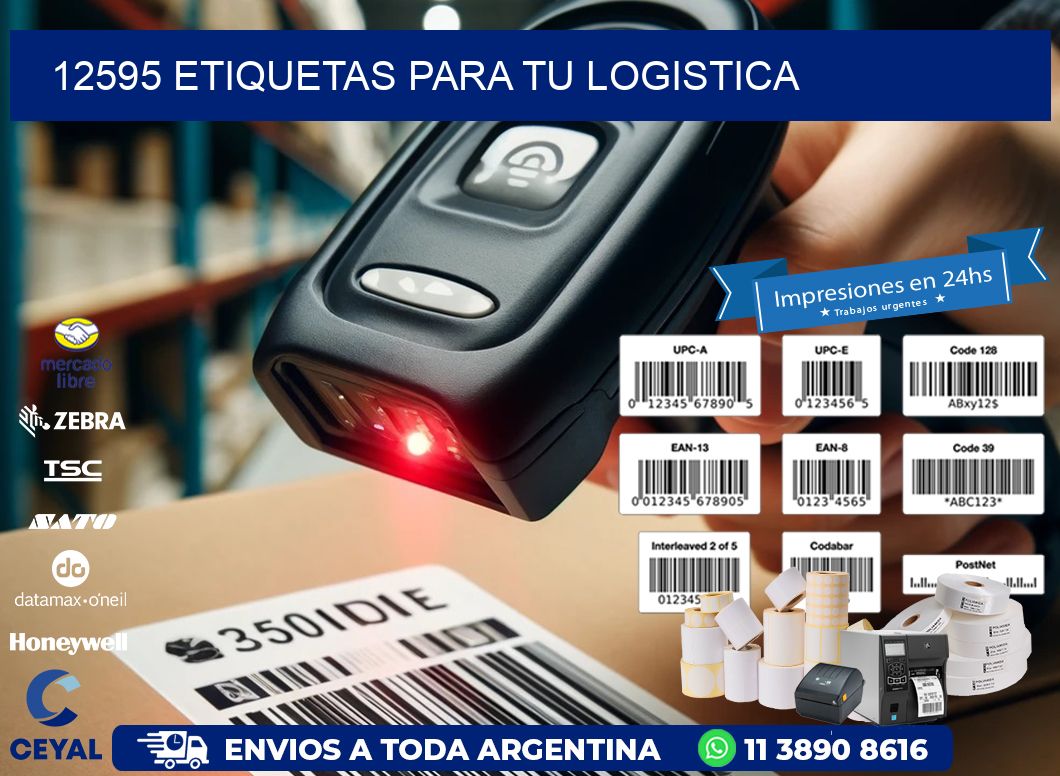 12595 etiquetas para tu logistica