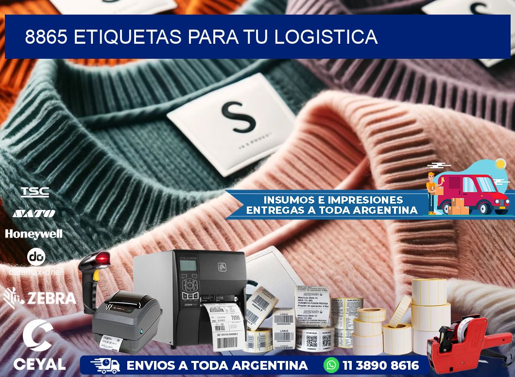 8865 etiquetas para tu logistica
