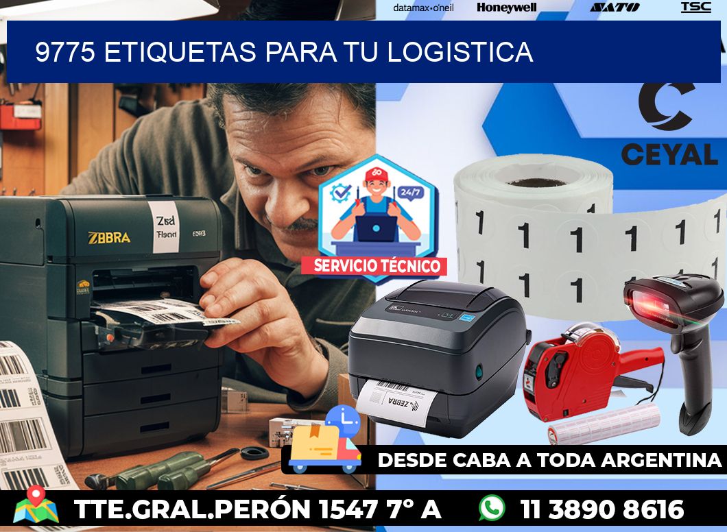 9775 etiquetas para tu logistica