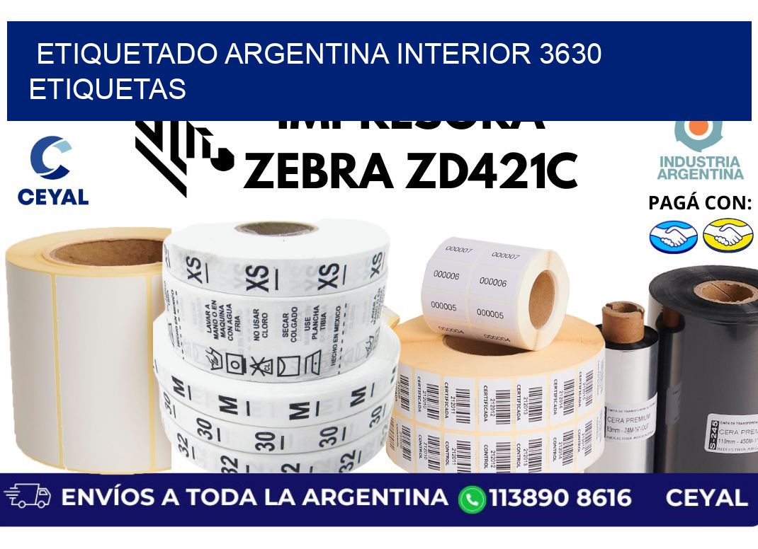 etiquetado argentina interior 3630 etiquetas