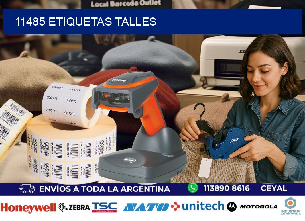 11485 ETIQUETAS TALLES