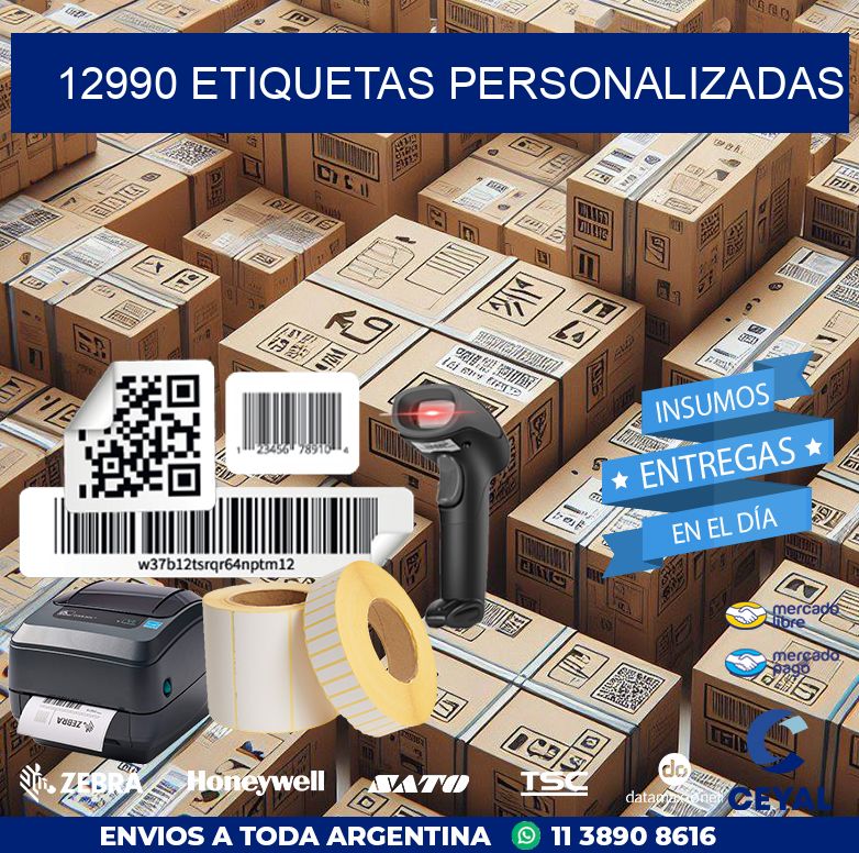12990 Etiquetas personalizadas