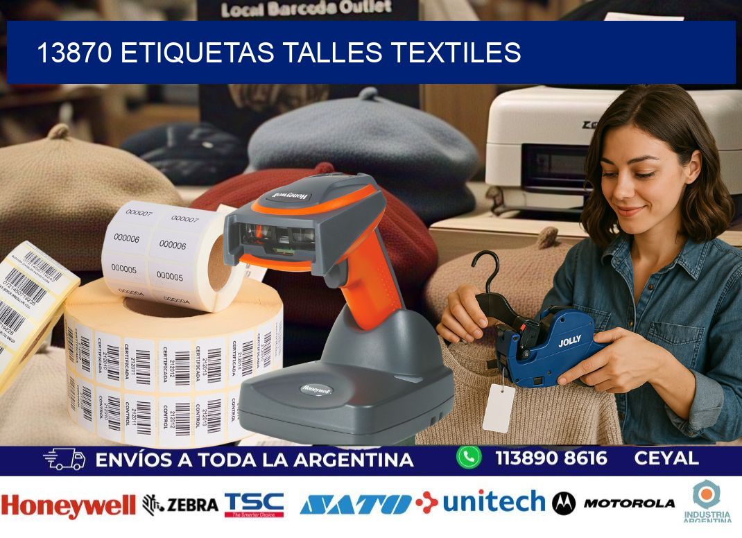 13870 ETIQUETAS TALLES TEXTILES