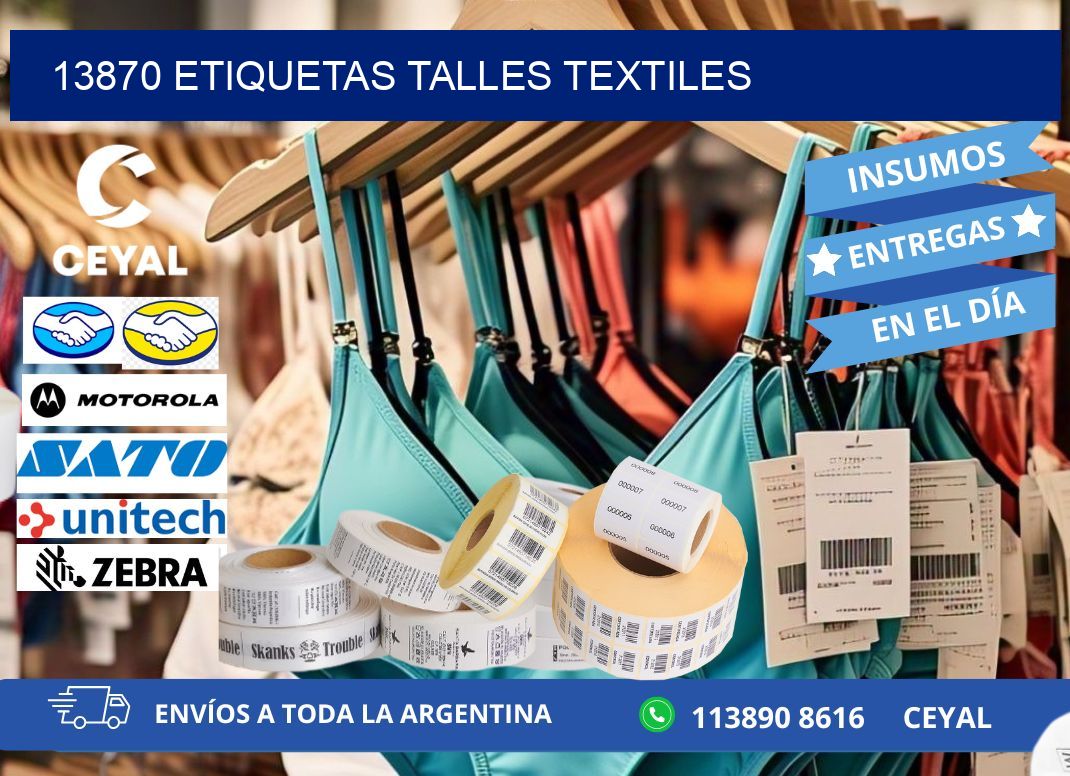 13870 ETIQUETAS TALLES TEXTILES