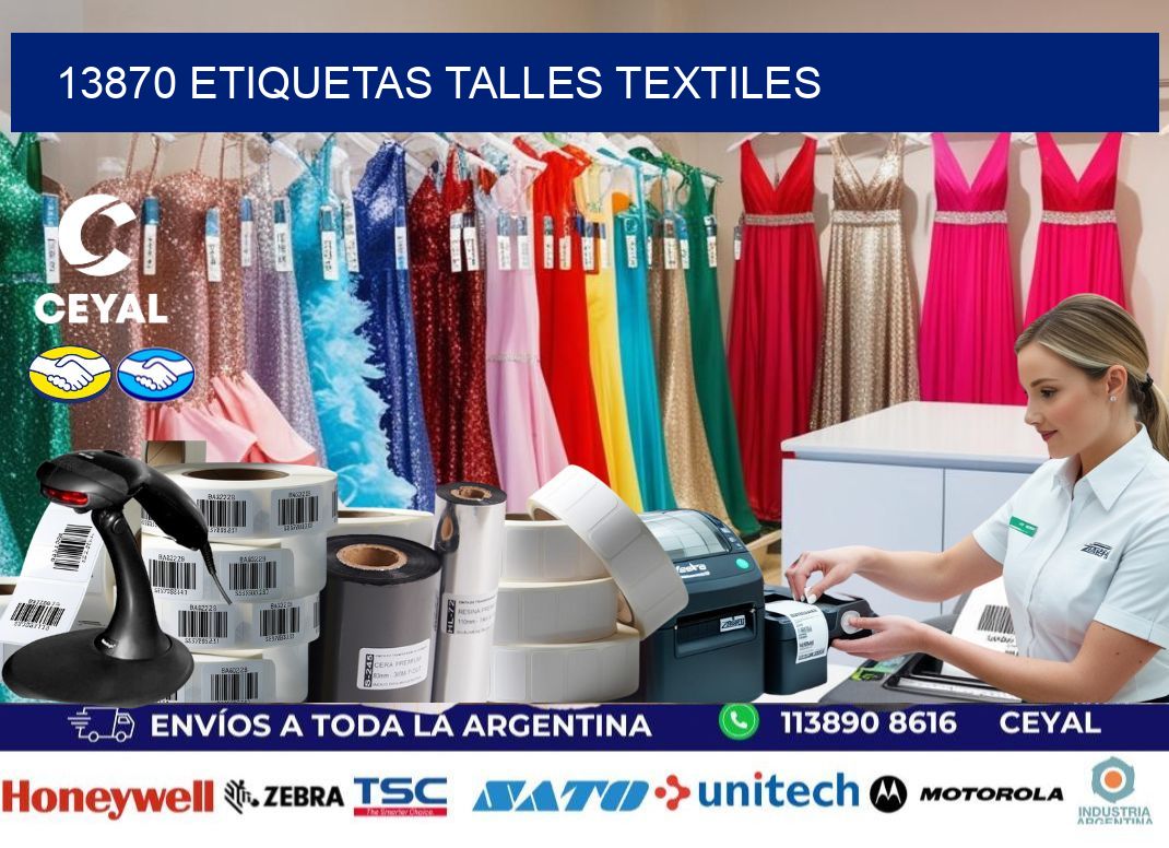 13870 ETIQUETAS TALLES TEXTILES