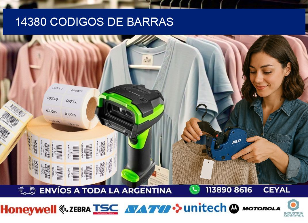 14380 CODIGOS DE BARRAS