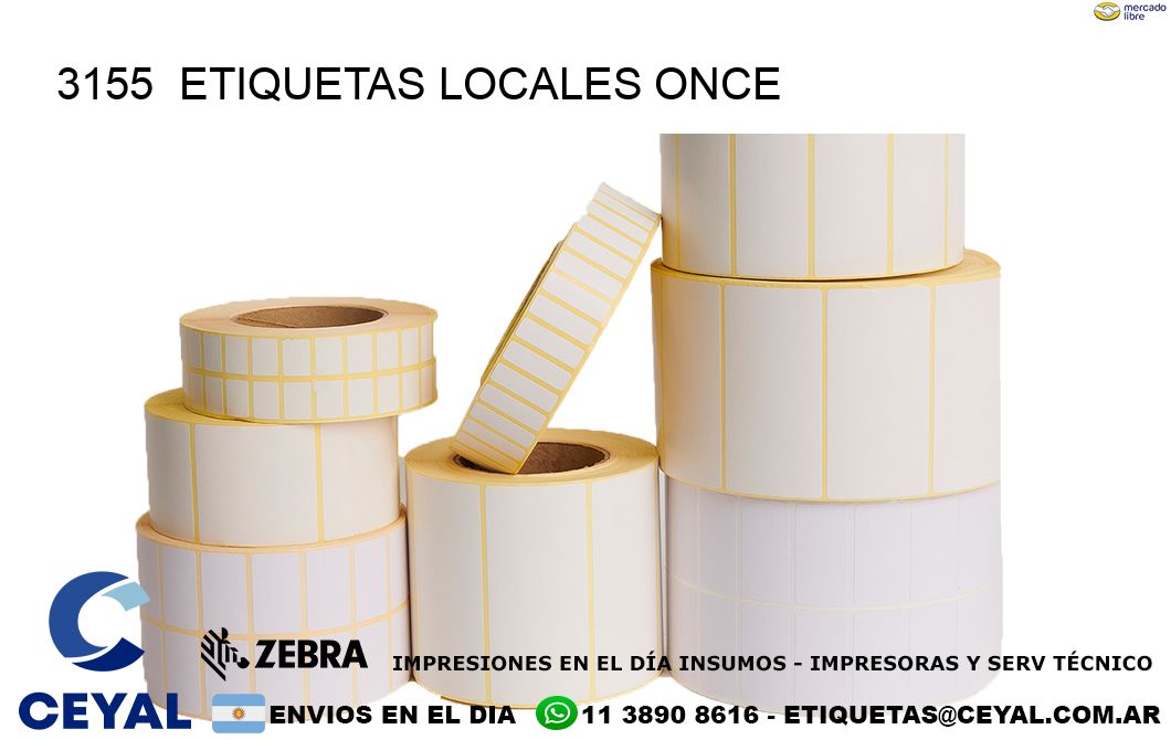 3155  etiquetas locales once