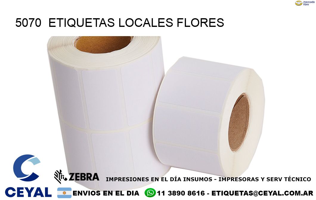 5070  etiquetas locales flores