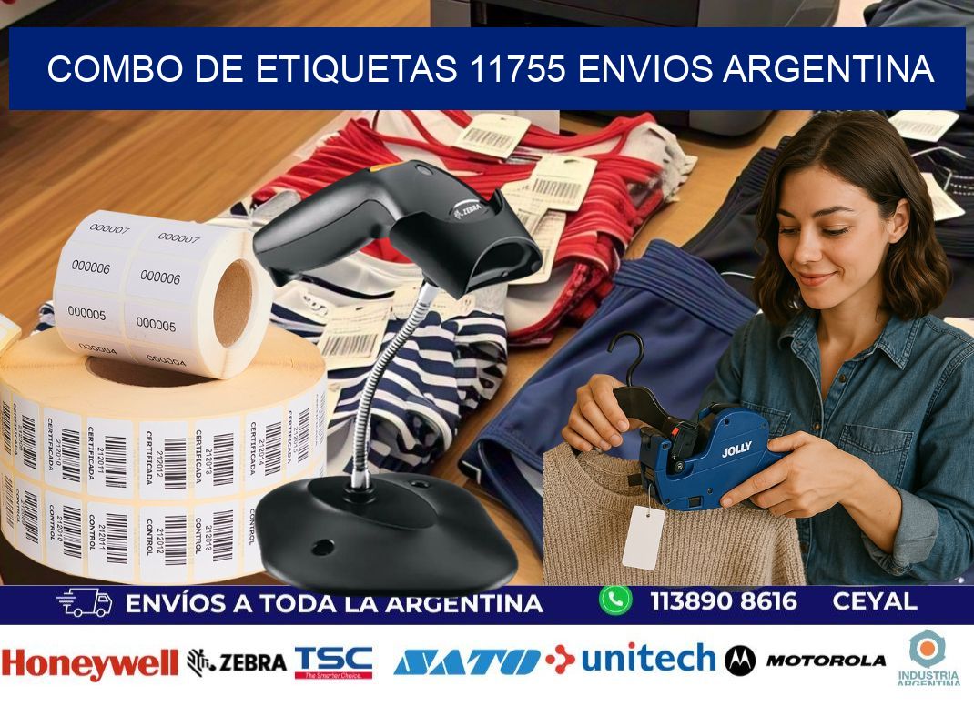 Combo de etiquetas 11755 ENVIOS ARGENTINA