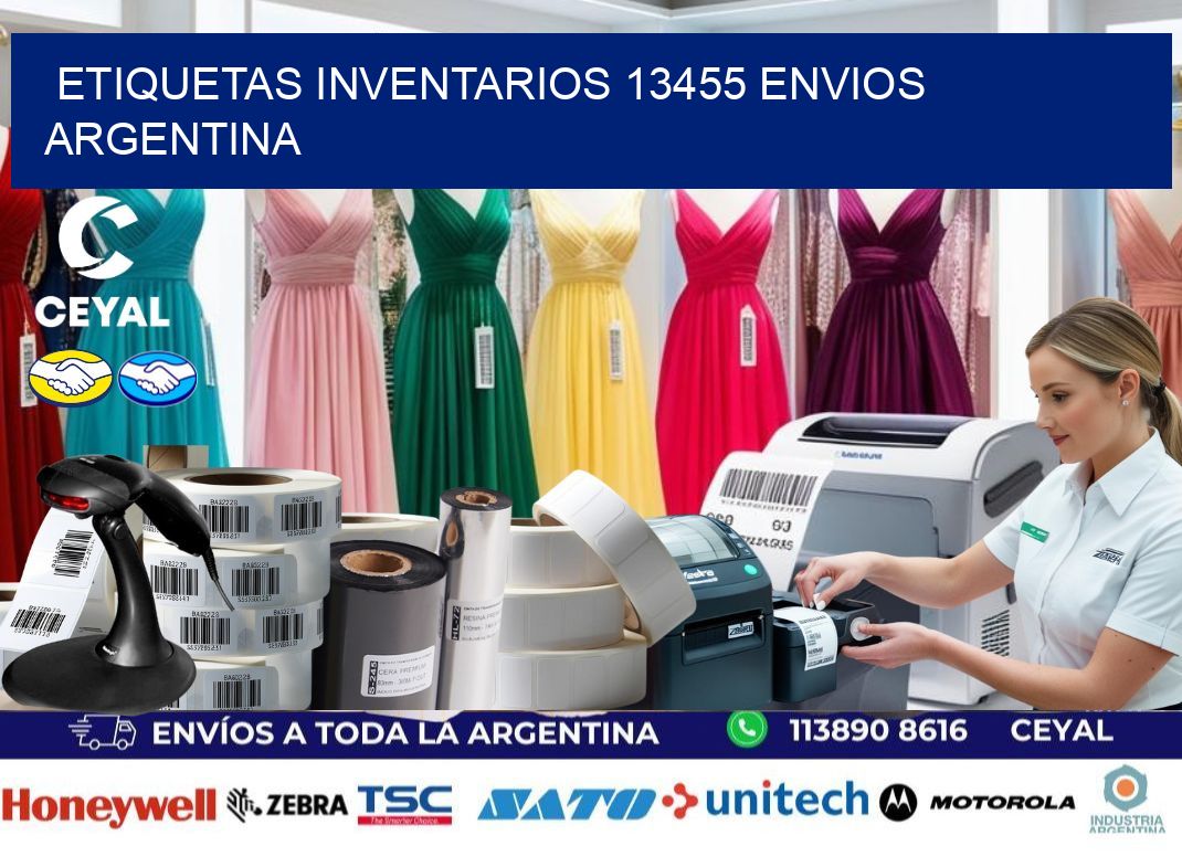 etiquetas inventarios 13455 ENVIOS ARGENTINA