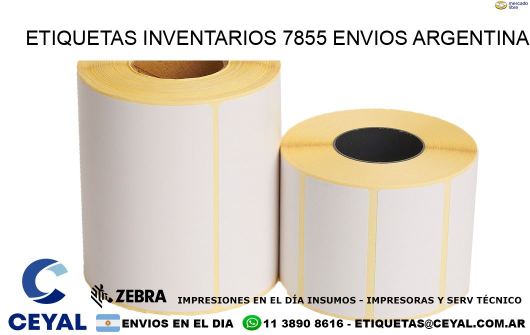etiquetas inventarios 7855 ENVIOS ARGENTINA