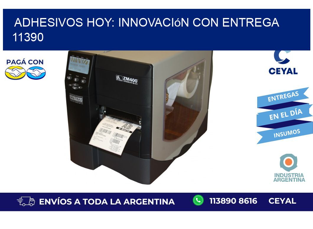 Adhesivos Hoy: Innovación con Entrega 11390