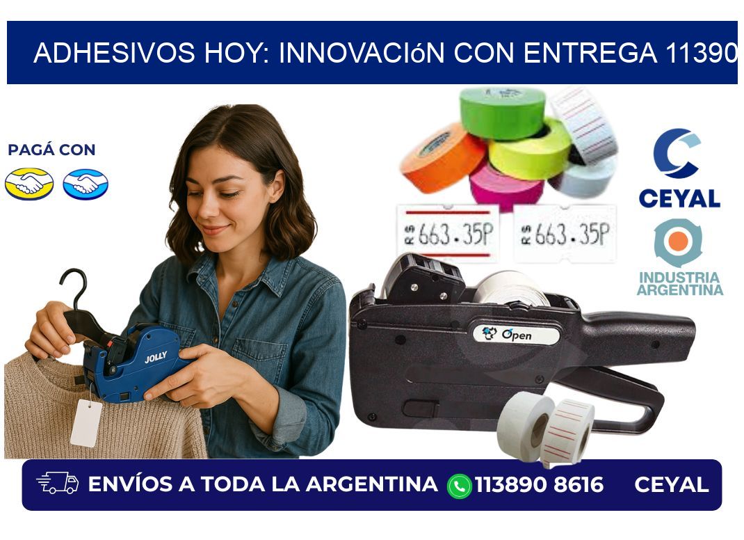 Adhesivos Hoy: Innovación con Entrega 11390