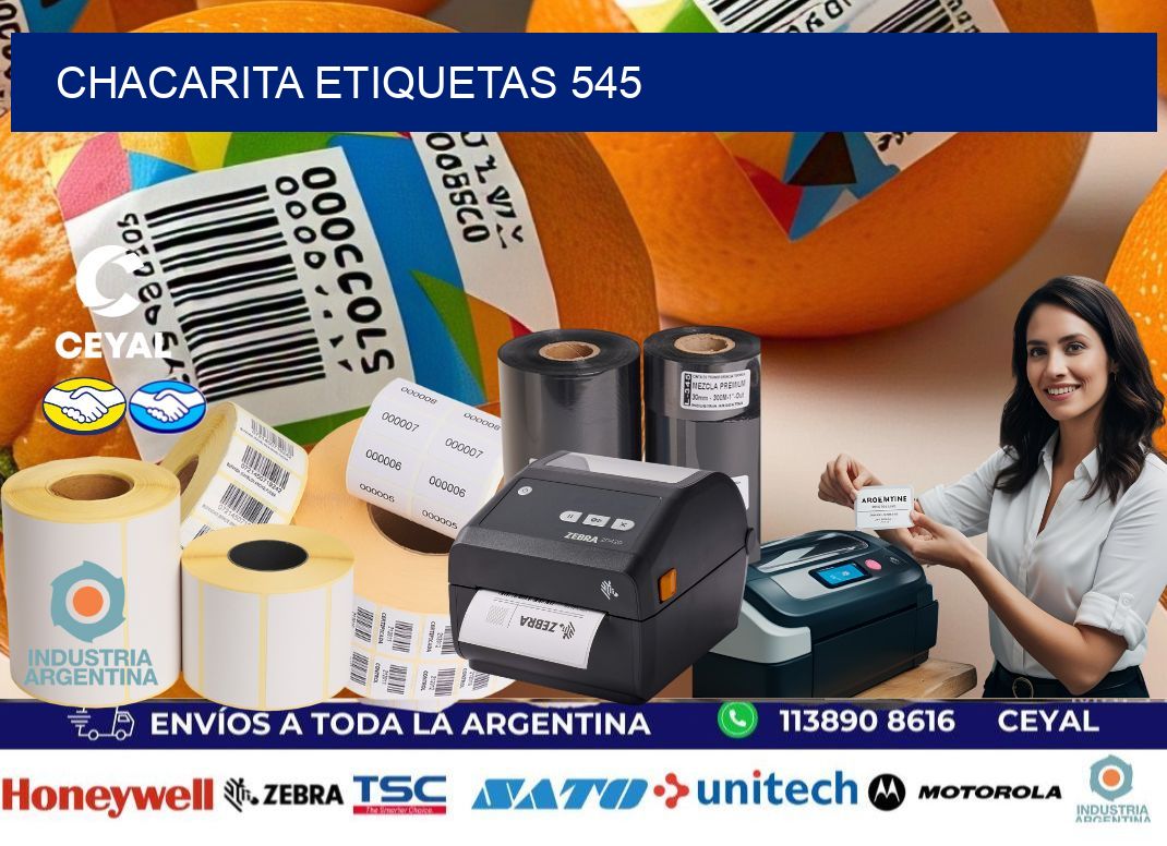 Chacarita etiquetas 545