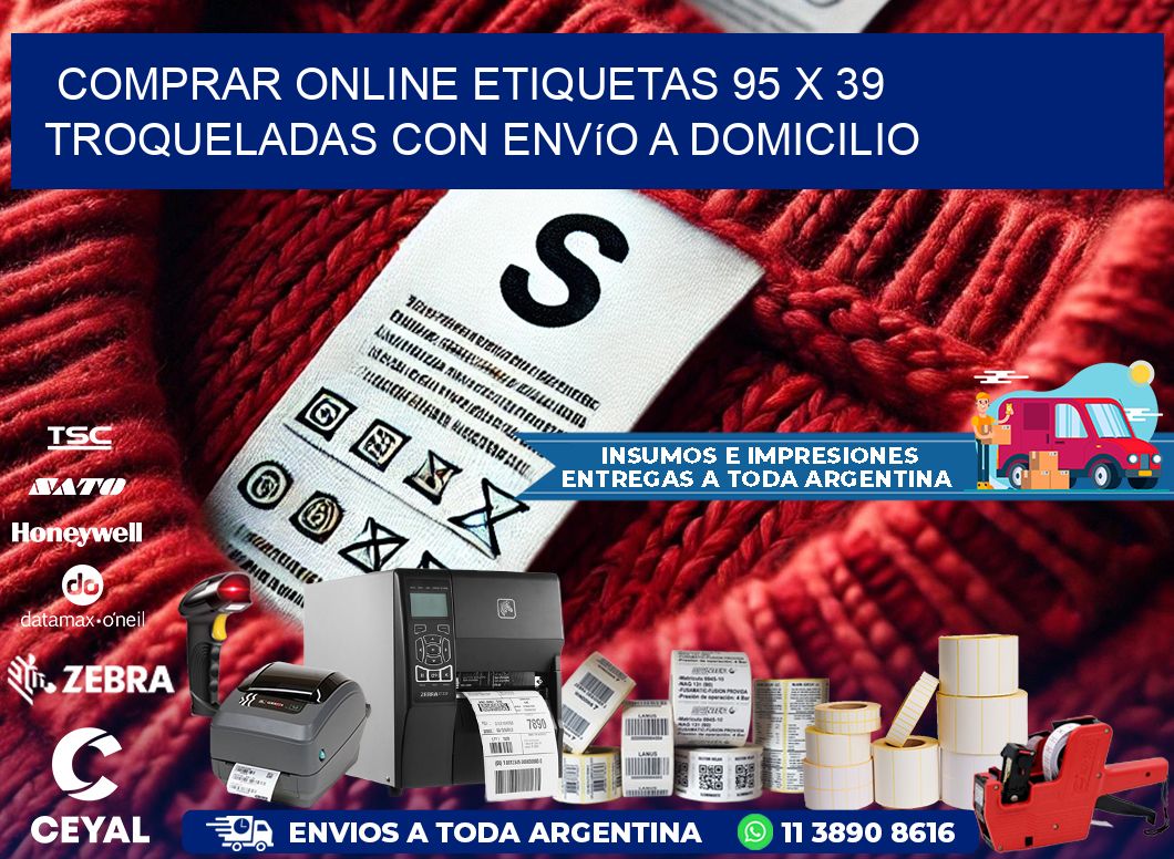 Comprar online etiquetas 95 x 39 troqueladas con envío a domicilio