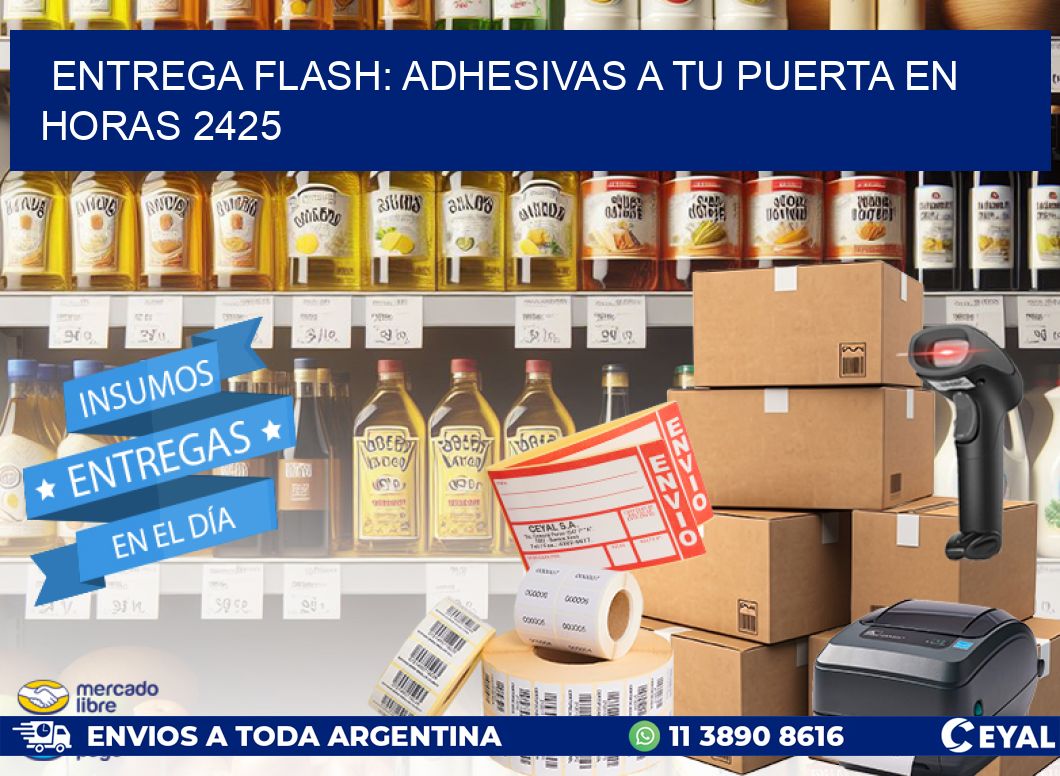 Entrega Flash: Adhesivas A Tu Puerta en Horas 2425