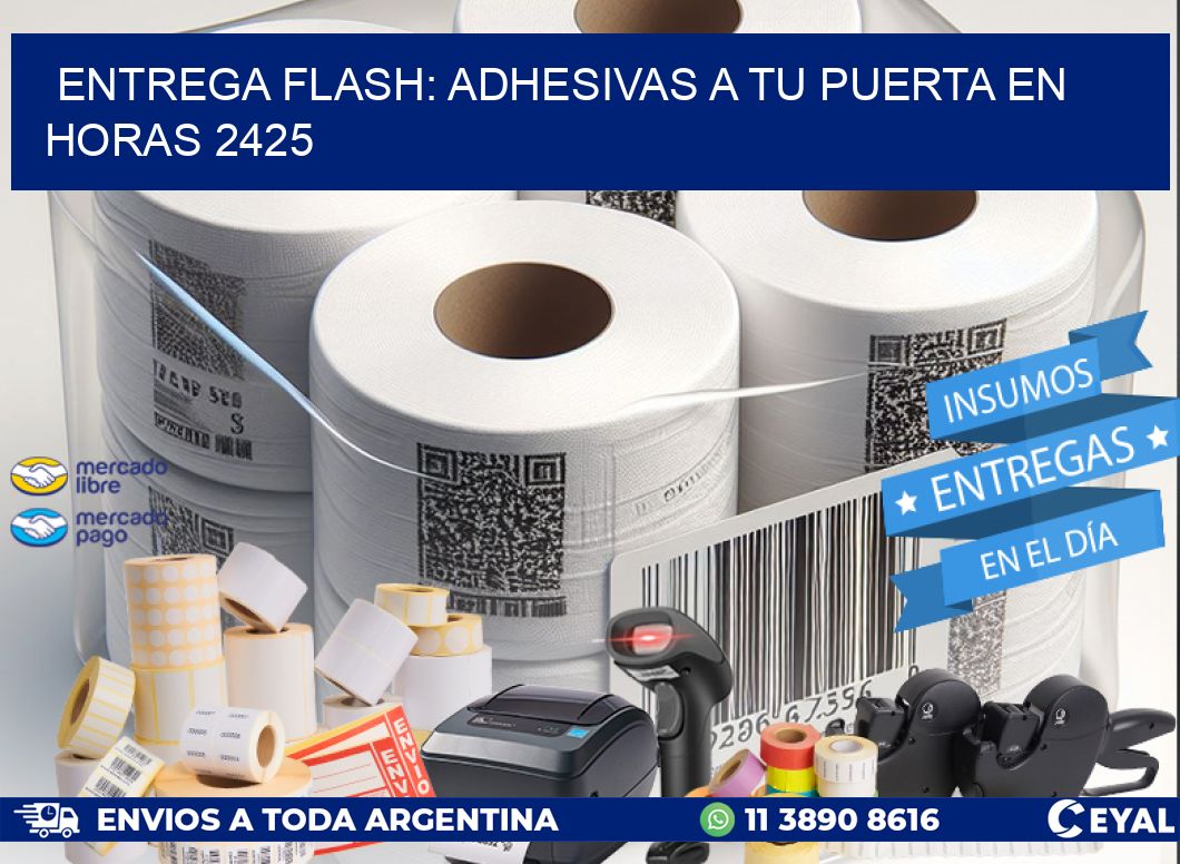 Entrega Flash: Adhesivas A Tu Puerta en Horas 2425