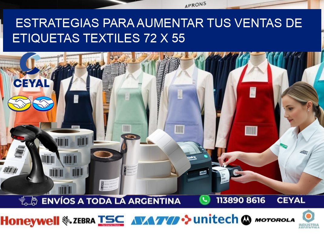 Estrategias para Aumentar tus Ventas de Etiquetas Textiles 72 x 55