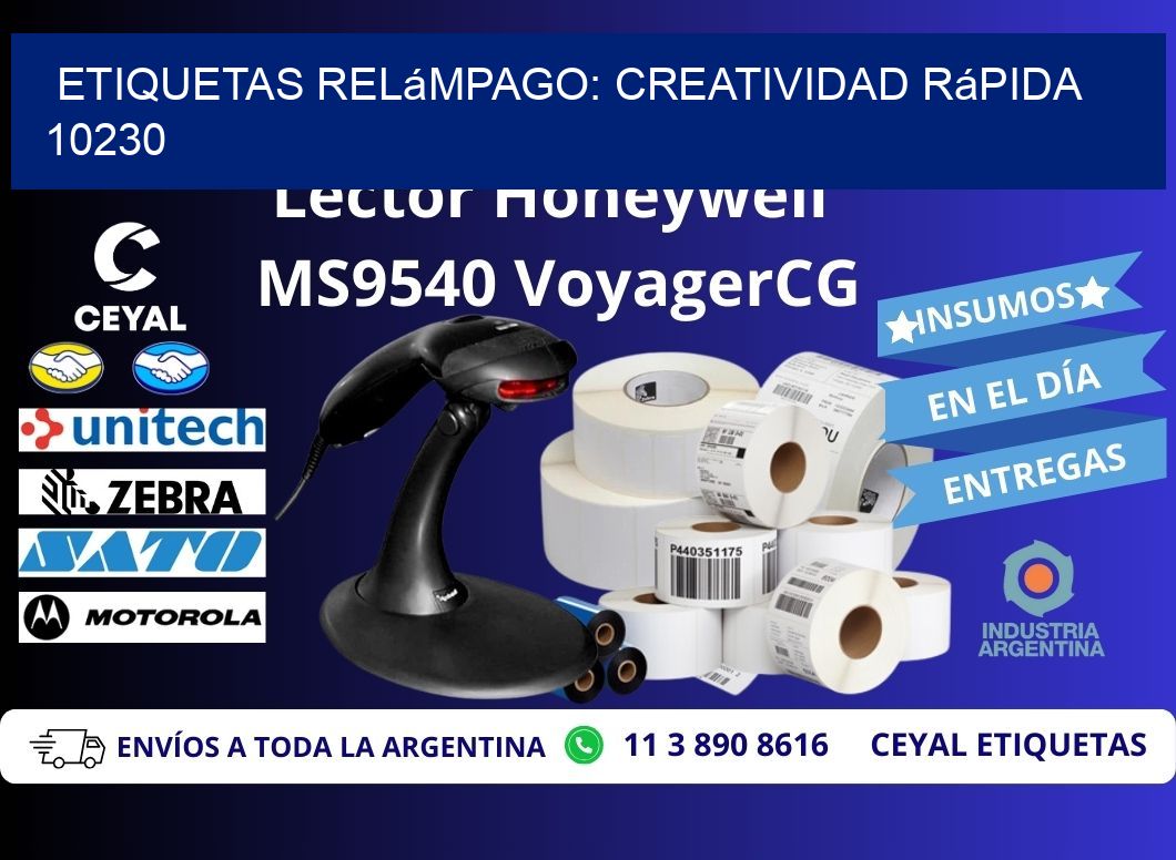 Etiquetas Relámpago: Creatividad Rápida 10230