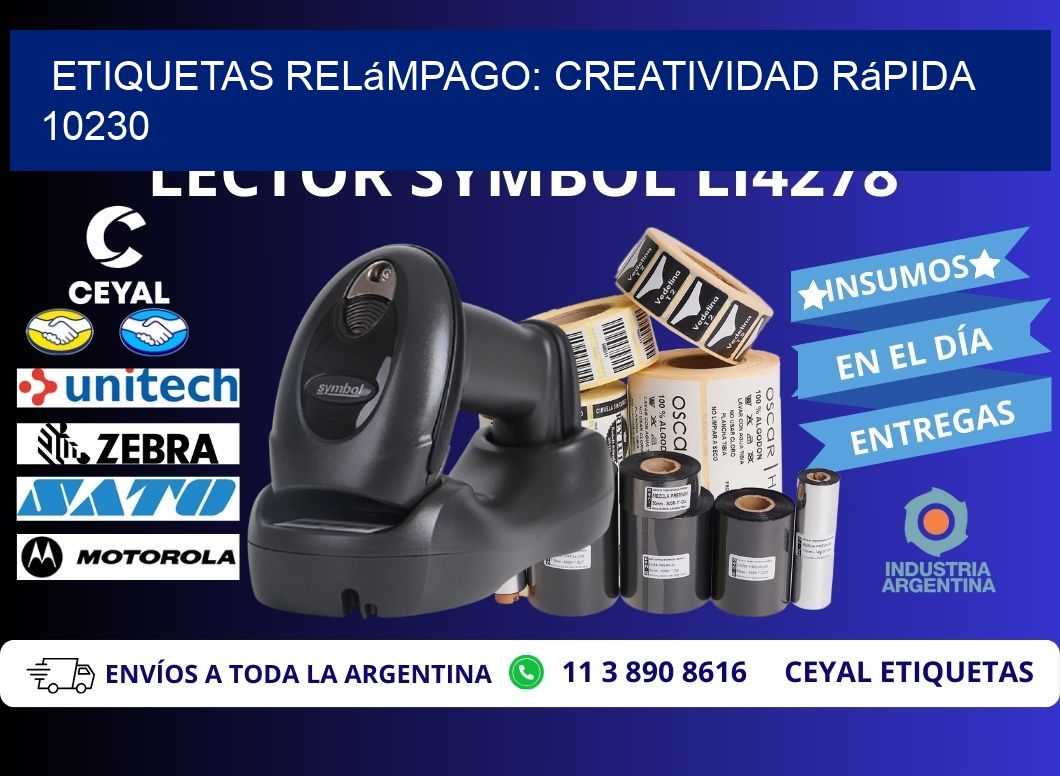 Etiquetas Relámpago: Creatividad Rápida 10230