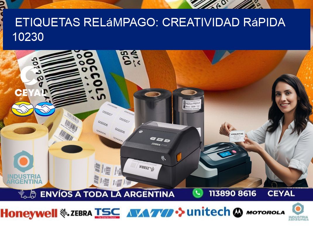Etiquetas Relámpago: Creatividad Rápida 10230