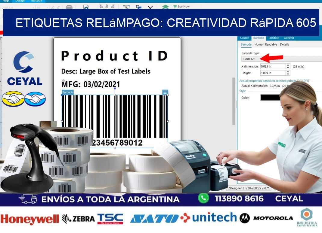 Etiquetas Relámpago: Creatividad Rápida 605
