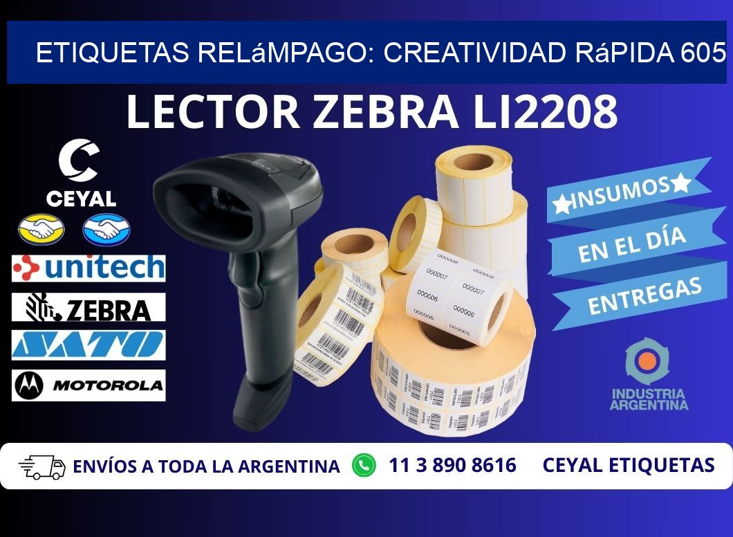 Etiquetas Relámpago: Creatividad Rápida 605