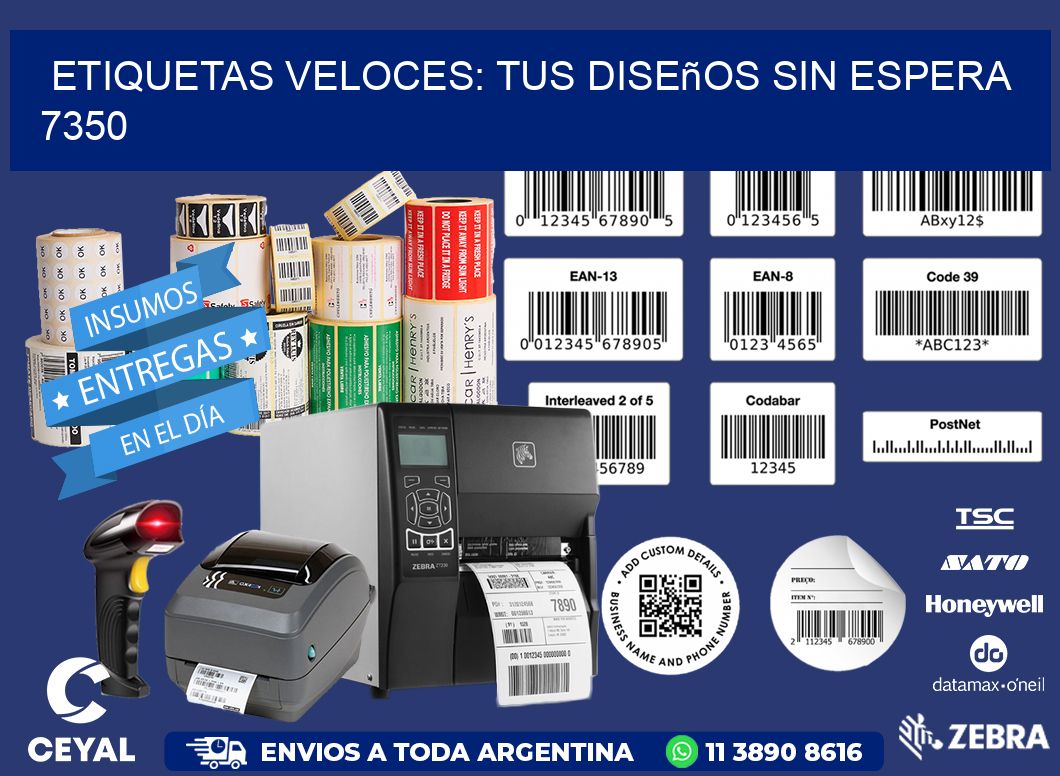 Etiquetas Veloces: Tus Diseños sin Espera 7350