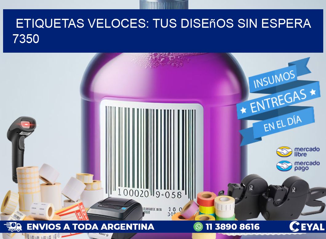 Etiquetas Veloces: Tus Diseños sin Espera 7350