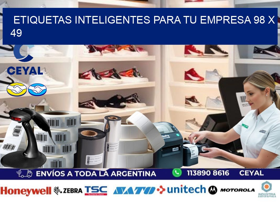 Etiquetas inteligentes para tu empresa 98 x 49