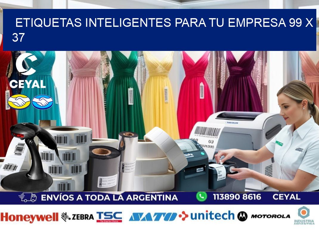 Etiquetas inteligentes para tu empresa 99 x 37